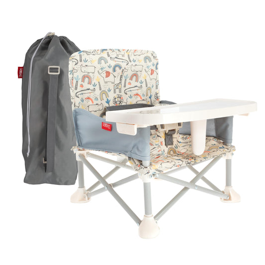 Nuby Pop-Up Booster Seat with Removable Tray