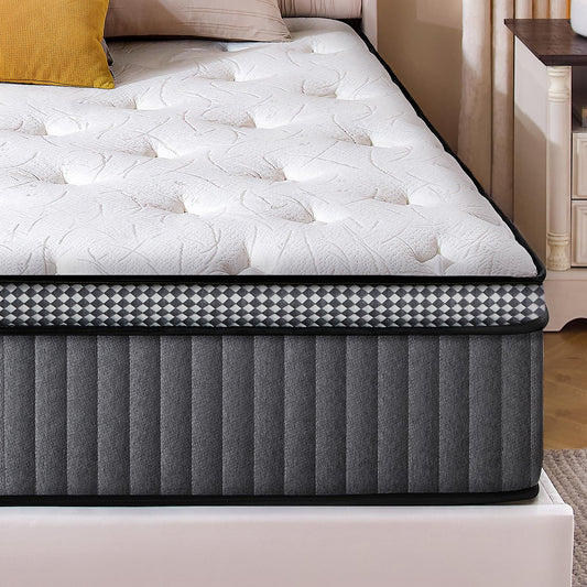 Twin Hybrid Mattress, 8-Inch - 39"x75"x8