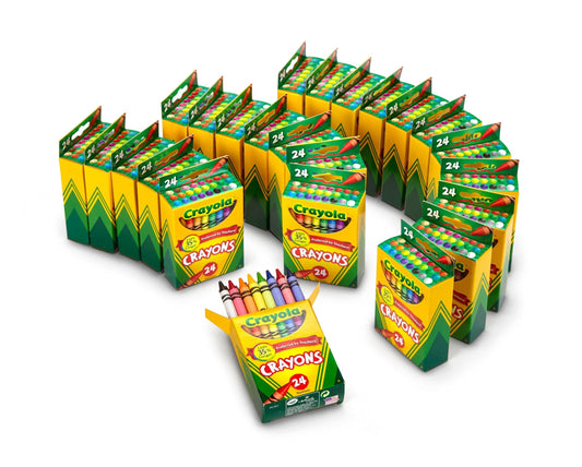 Crayola Crayons Bulk - 24 Packs