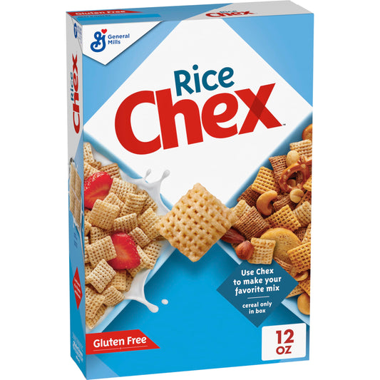 Rice Chex Gluten Breakfast Cereal, 2 Box