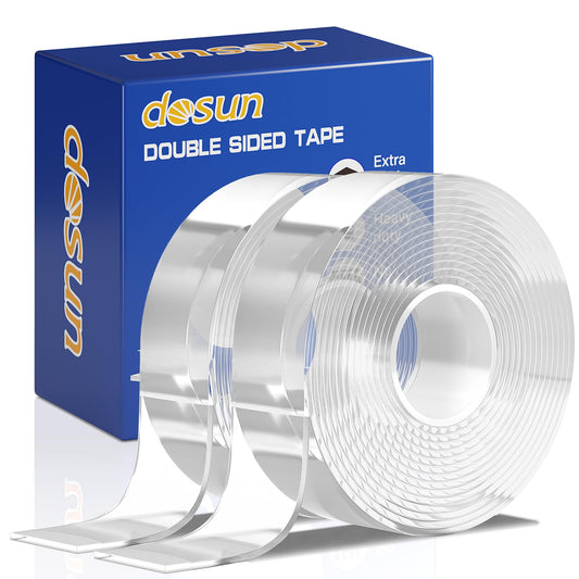0.08Inch Double-Sided Tape, 2 Rolls