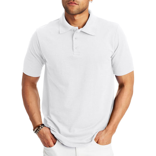 Hanes Men’s Short Sleeve Polo Shirt
