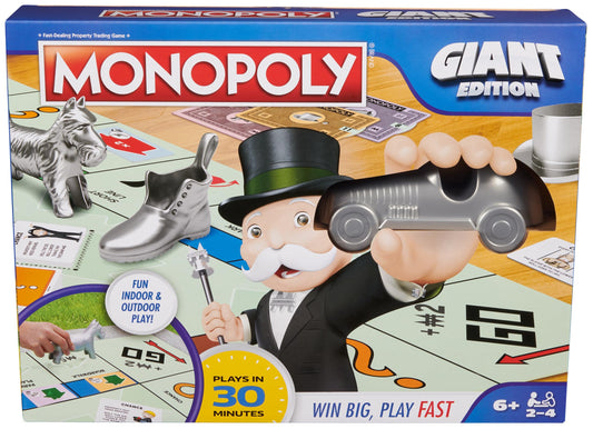 Giant Edition Monopoly Board Game