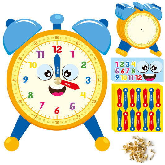 Telling Time Learning Clock Craft