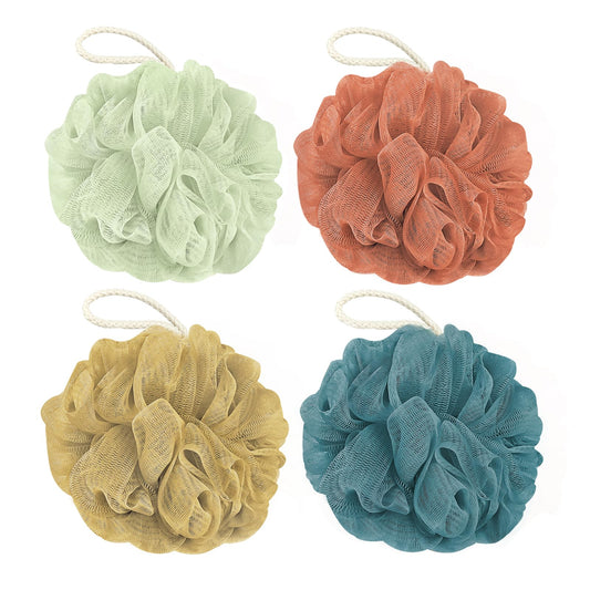 Loofah Exfoliating Body Scrubber 4 Pack
