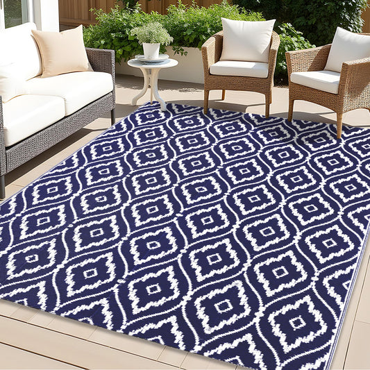 Waterproof Outdoor Rug – 5x8ft