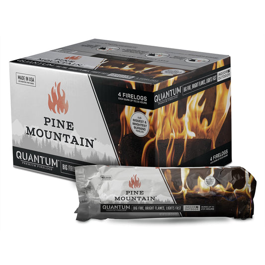 Pine Mountain 2.5 Hour Easy-Light Firelogs, 4 Count