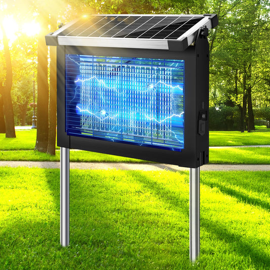 Waterproof Mosquito Zapper Outdoor Solar Powered