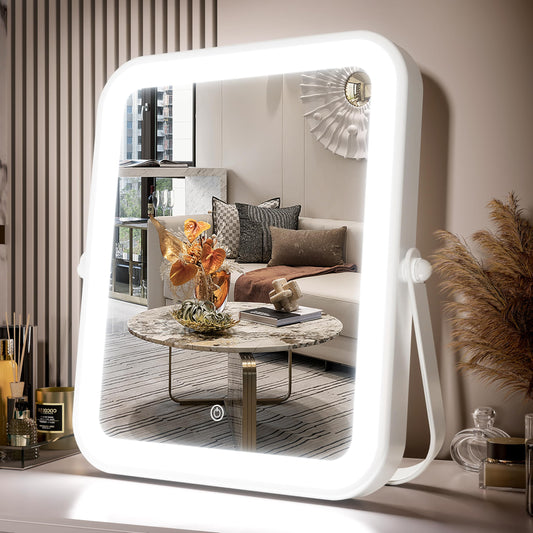LED Vanity Mirror, 10"x8" 3-Color Lighting