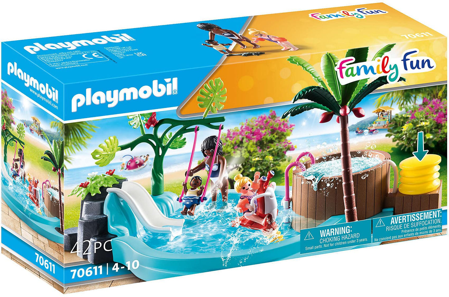 Playmobil Children's Pool with Slide