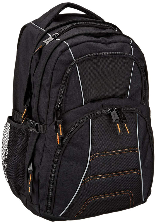 Amazon Basics Laptop Backpack, Fits Up to 17-inch Laptops