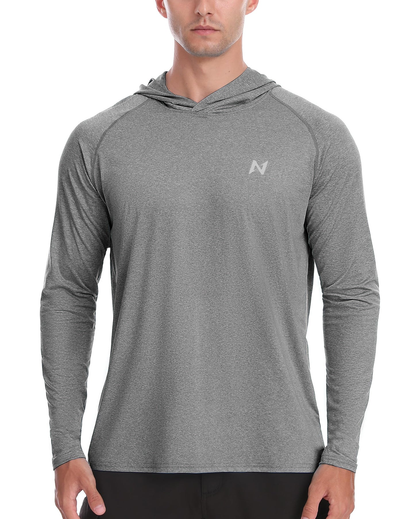 Men’s UPF 50+ Long Sleeve Sun Protection Hoodie