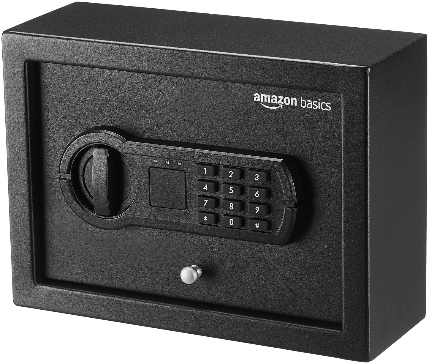 Amazon Basics Desk Drawer Security Safe with Electronic Keypad