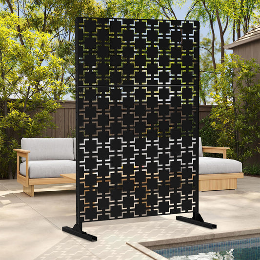 6.3 Ft Metal Privacy Screen Panels