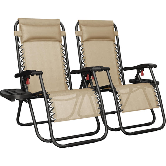 Yaheetech Zero Gravity Recliners – Set of 2