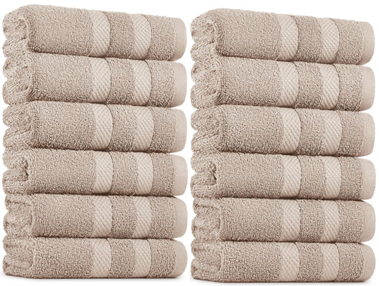 12-Pack Premium Soft Cotton Hand Towels