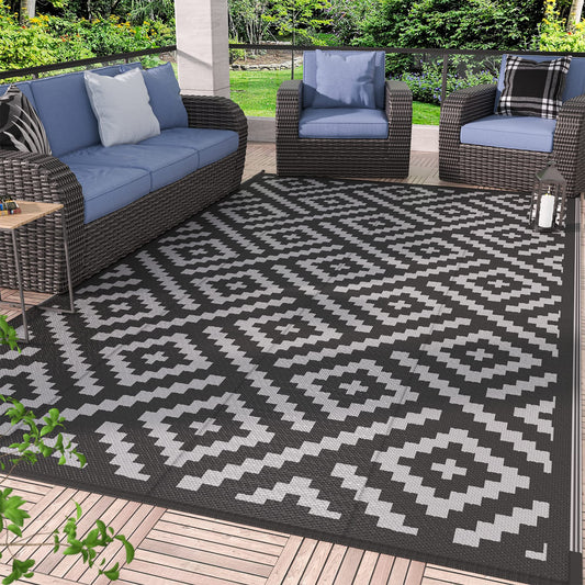 GENIMO Outdoor Rug, Waterproof Mat
